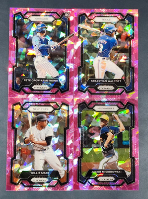 2024 Panini Prizm Baseball PINK ICE PRIZMS You Pick - 2 Card Minimum