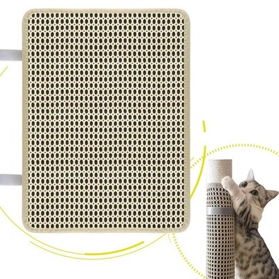 Cat Nail File Scratcher, Cat Scratch Pad Wrapped Around a Cat Scratching Post...