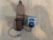 Sekonic L-6 hand held light exposure f/stop meter vintage with Case And Lanyard
