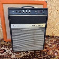 Vintage 1970s 1973 GEM Venus G20 1x12 Italian EL84 Guitar Valve Amplifier Combo