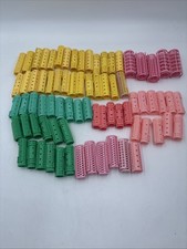 Vintage Hair Rollers Curlers Mixed Lot Of 62 Various Sizes