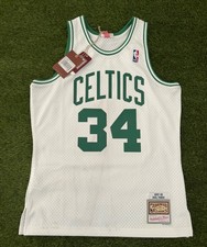 NWT Boston Celtics Paul Pierce #34 Retro 2007-2008 Authentic NBA Jersey *MARKS