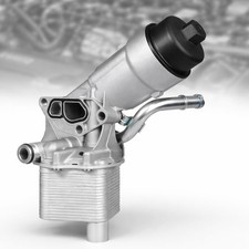 Adattatore gruppo alloggiamento filtro radiatore olio motore con inserto guarnizione compatibile...