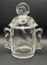 Heisey Waverly Cigarette Holder Seahorse Handles Shell Finial | Vintage