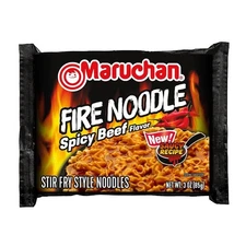 Maruchan Ramen Fire 🔥 Spicy Beef 🥩 Noodle, 3 Oz, 22 Count