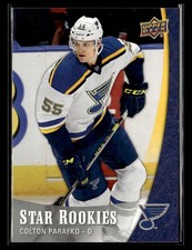 2015-16 Upper Deck Star Rookies #4 Colton Parayko Card St. Louis Blues