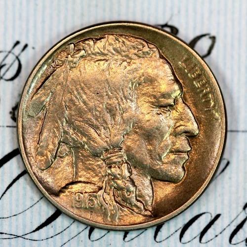 * 1913-D TYPE 1 * PRISTINE+ GEM BU MS BUFFALO NICKEL * FROM ORIGINAL COLLECTION