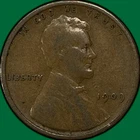 1909-VDB Lincoln Wheat Cent Fine F Coin #39519