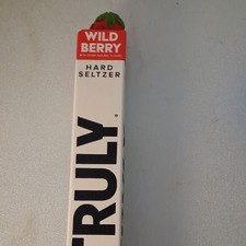Truly Wild Berry Hard Seltzer Draft Beer Tap Handle Bar Draft Faucet Handle