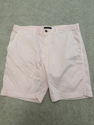 VTG Y2K American Eagle Preppy Pink Chino Shorts Extreme Flex Size 38 X 9