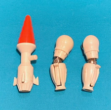 vintage Mego Micronauts FORCE COMMANDER R L ARM  LARGE MISSILE  HOLDER lot