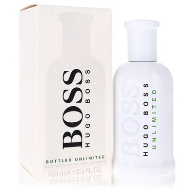 Boss Bottled Unlimited Cologne 3.3 6.7 1.7 oz EDT Spray for MEN by Hugo Boss NEW