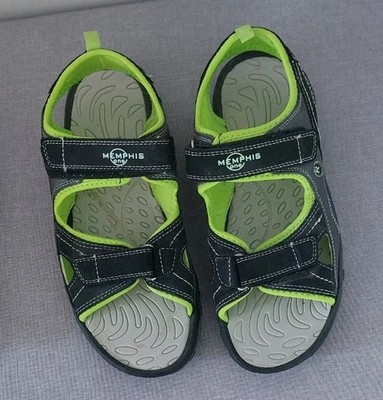 Sandalen Memphis One Trekkingsandale Outdoor Schwarz Grün Größe 40