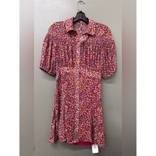 NWT Reformation Bonnie Mini Dress Black Womens Size XS Summer Chic NEW