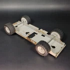 Tonka Dodge Pickup Frame Chassis 5th Fifth Wheel Camper Set XR-101 Axle Tires