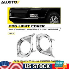 For Toyota 4runner 2010-2013 Fog Light Bezel Chrome Trim Left Right 2pcs New For Toyota 4runner 2010-2013 Fog Light Bezel Chrome Trim Left Right 2pcs New