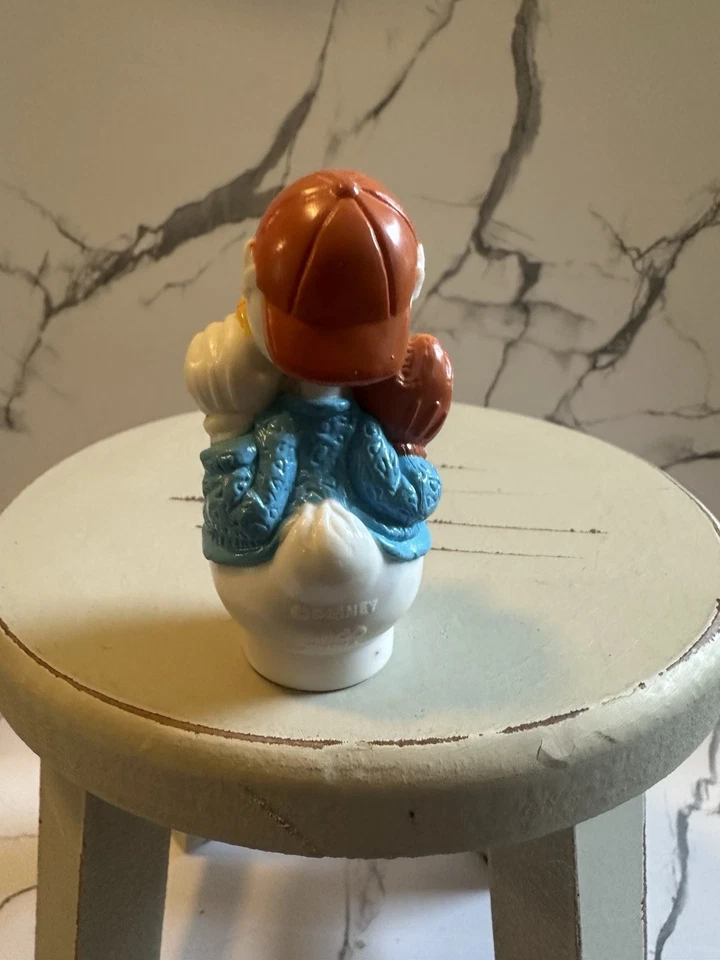 Disney Donald Duck Day At The Ball Park Baseball Player Figure Vintage Arco Toy Foto 2 de 4