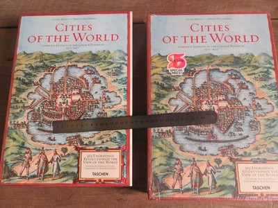 MAPS , 2011 , CITIES OF THE WORLD  , COMPLETE EDITION of COLOUR PLATES 1572-1617