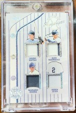 2025 Leaf Bronx Legacy Pride Of The Pinstripes Jeter Rivera A-Rod Matsui 2/4