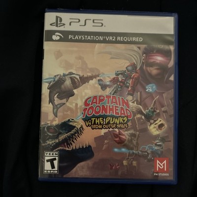 Captain ToonHead vs the Punks from Outer Space PS5 PlayStation 5.