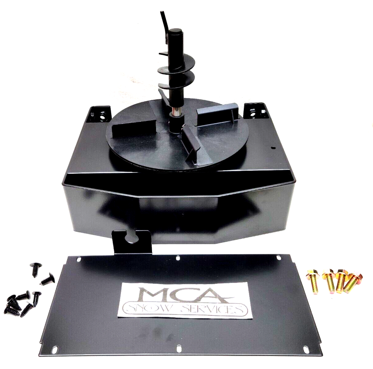Snowex Spreader 575 1075 Gearbox Enclosure Poly Spinner Assembly