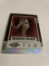 2021 Contenders Optic Yu Darvish SEASON TICKET #96! RED PRIZM SP!