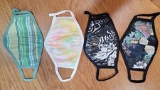 NWT 4 ROXY ONE SIZE Reversible Face Mask MSRP 40
