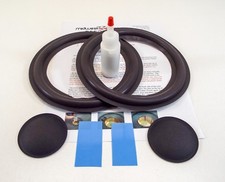 Kit Rifoam Woofer BOSE 301 Serie IV e V 8" - Schiuma Altoparlante con Tappi Parapolvere Schermo