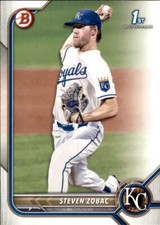 2022 Bowman Draft #BD101 Steven Zobac - NM-MT