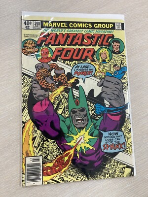 MARVEL Comics . Vintage 1979 Marvel Fantastic Four / Fantastischen Vier Nr. 208