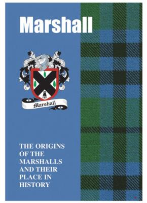 Marshall Ancestry Scottish Origins of the Clan History Booklet Scottish Gift