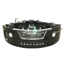 VASCA BAGNO IDROMASSAGGIO BARRACUDA SPA CROMOTERAPIA NUOVA 150 x 150 cm