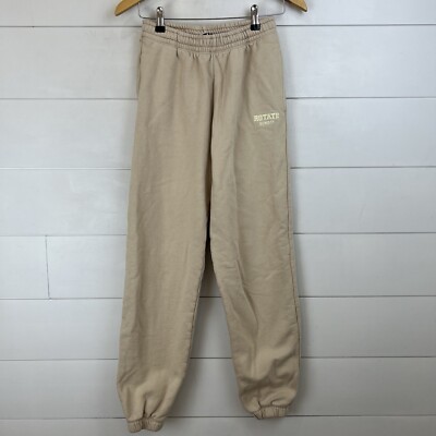 ROTATE SUNDAY BIRGER CHRISTENSEN MIMI SWEATPANTS WOMEN Small Organic Humus