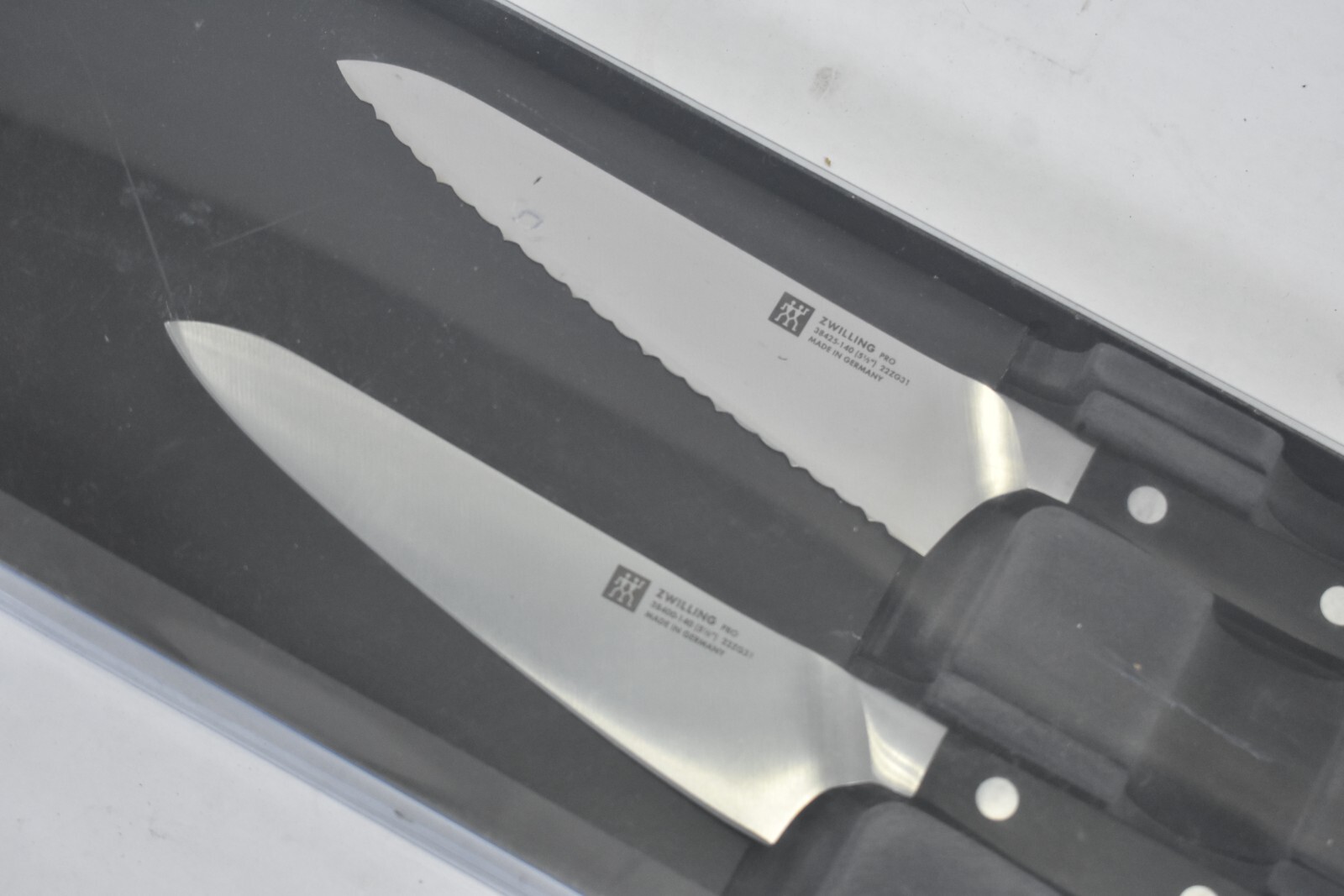 ZWilling Pro 2 Pc Prep Knife Set Stainless Steel Kitchenware Cutlery 38430014 eBay