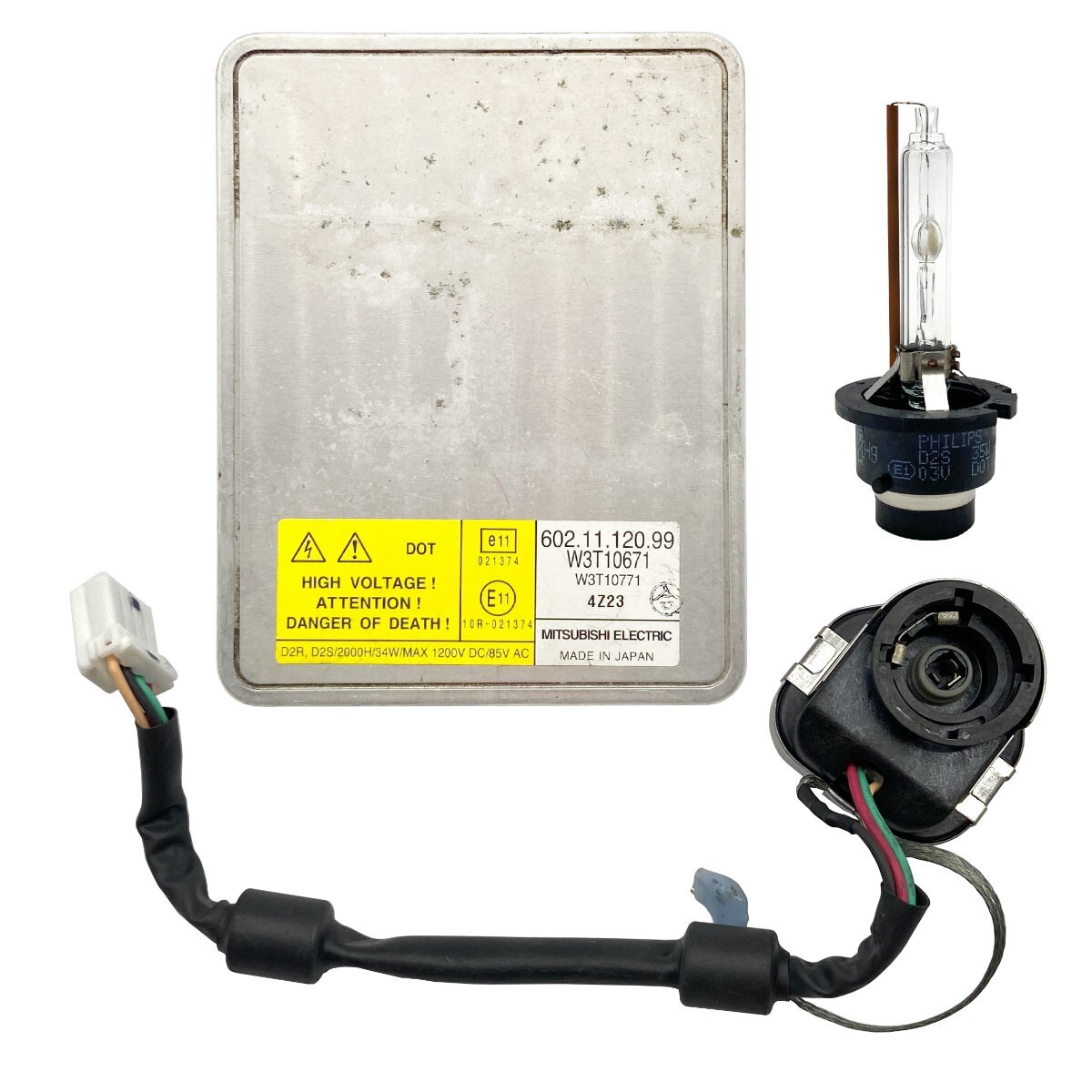 OEM 03-06 Audi A4 S4 Xenon HID Headlight Ballast Module Computer D2S Light Bulb