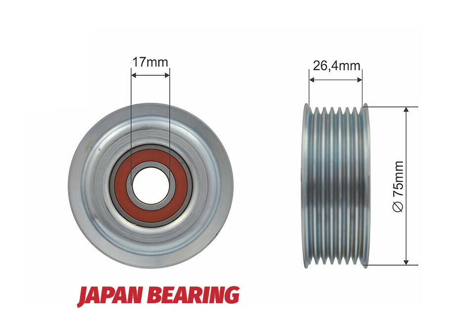 Tensioner Timing Belt Pulley For Lexus Is II Toyota Auris Avensis Corolla