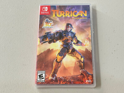 New! Turrican Flashback (Nintendo Switch) Factory Sealed