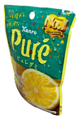 Japan Gummies Kanro Pure Gummy Lemon Flavor 56g×6 bags | eBay