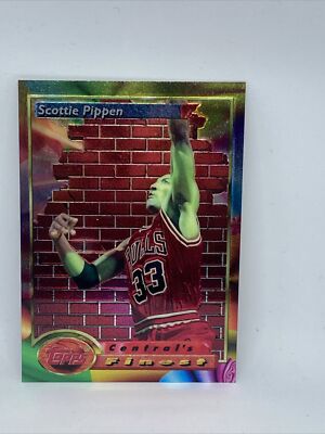 1994-95 TOPPS FINEST  CENTRAL'S  BULLS SCOTTIE PIPPEN Q0835-50