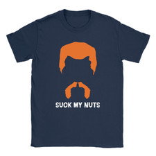 Suck My Nuts Herren T-Shirt Walking Dead Cool Fan Top Geschenk Abraham TV Show