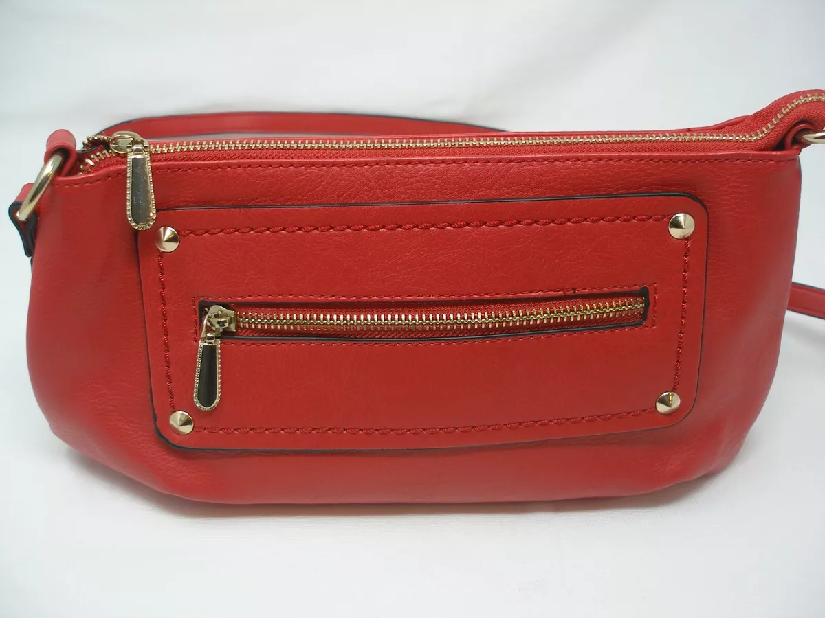 CHARMING CHARLIE Red Crossbody Handbag