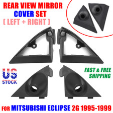 For Mitsubishi Eclipse Bezel Mirror Cover Set 1995-1999 Manual Pair Left Right