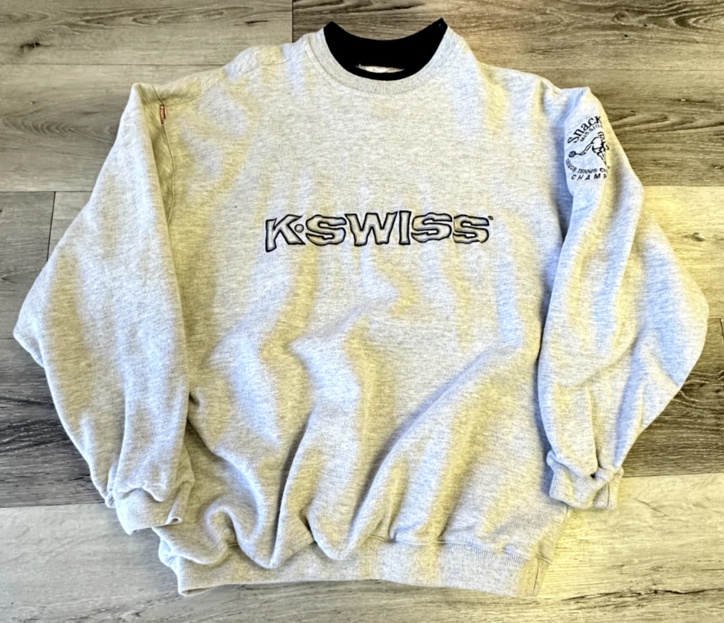 K swiss vintage best sale sweatshirt
