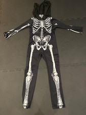 boy's skeleton costume size small