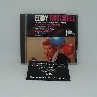 Eddy Mitchell ''Immer eine Ecke, die mich erinnert'' Audio CD CDA08