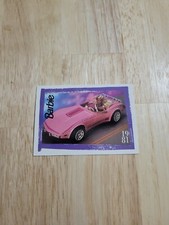 1992 Panini Mattel BARBIE 133 Barbie In Colony French Trading Card "1981"