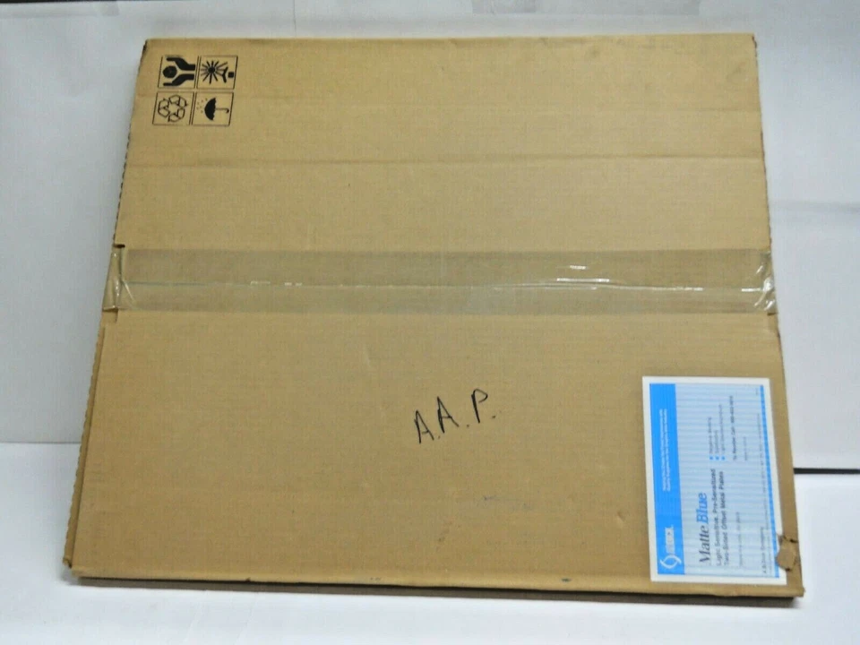 AB DICK PRESSTEK MATTE BLUE S2 PLATES .0055 GAUGE 19 1/4 X 22 7/8 50 SHEETS - Image 4 of 4