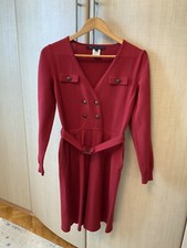 Women’s Marc By Marc Jacob’s Casual Wool Long Sleeve Knee Length Dress. Small