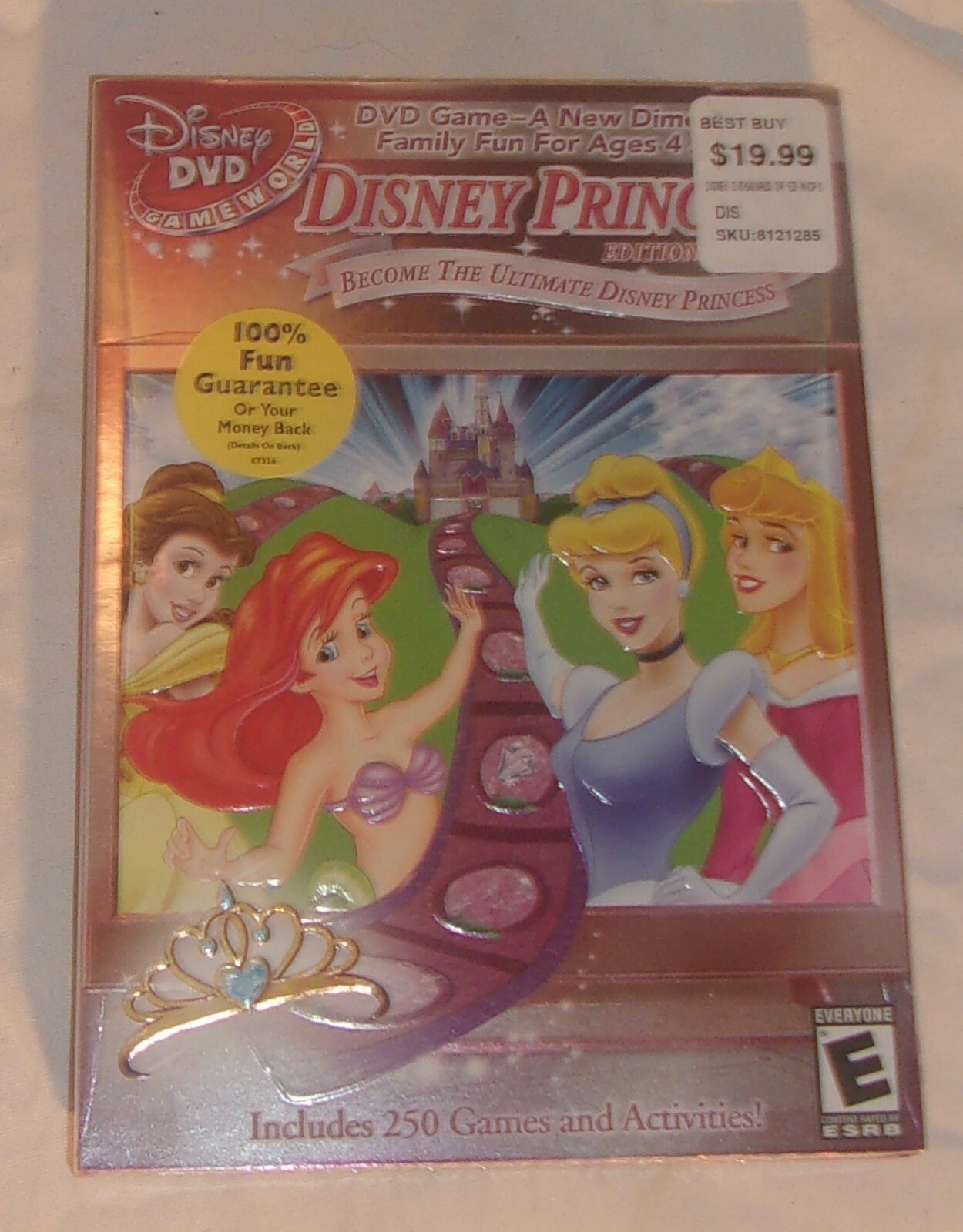 Disney DVD Game World Disney Princess Edition (DVD, 2006) for sale