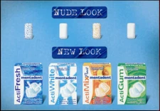 advertising postcard PROMOCARD no.3185 MENTADENT CHEWING GUM & CANDIES